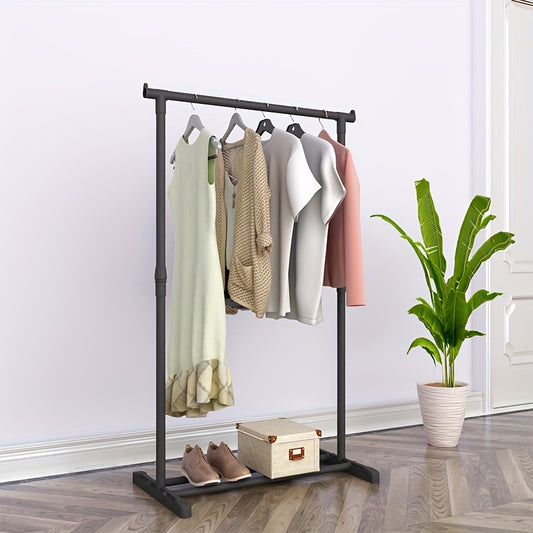 Telescopic Clothes Drying Rack Household Assembly Clothes Hanger Clothes Rack