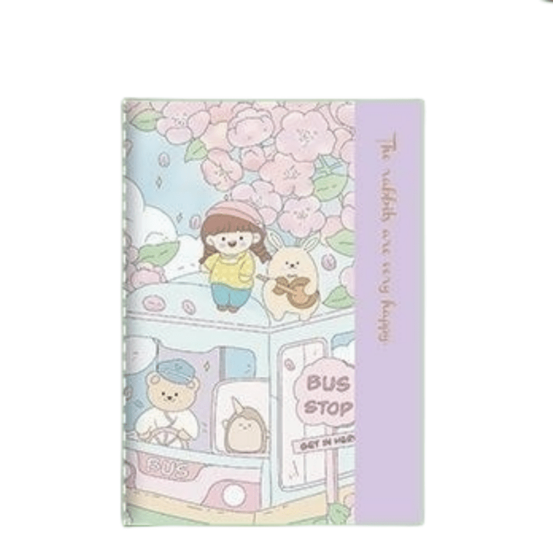 Summer Outing Cartoon A5 Notepad
