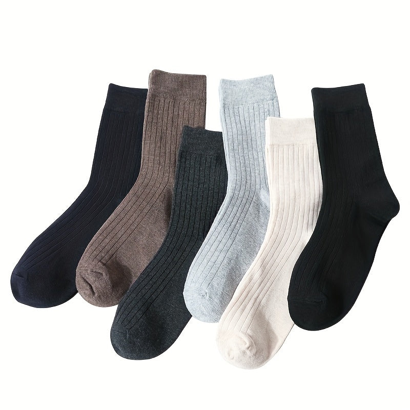 Men's Mid-tube Casual Stripe Business Socks