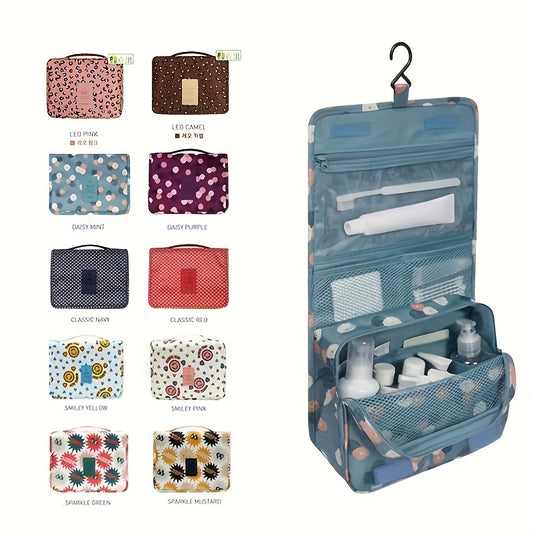 Large Capacity Travel Wash Bag with Hanging Hook