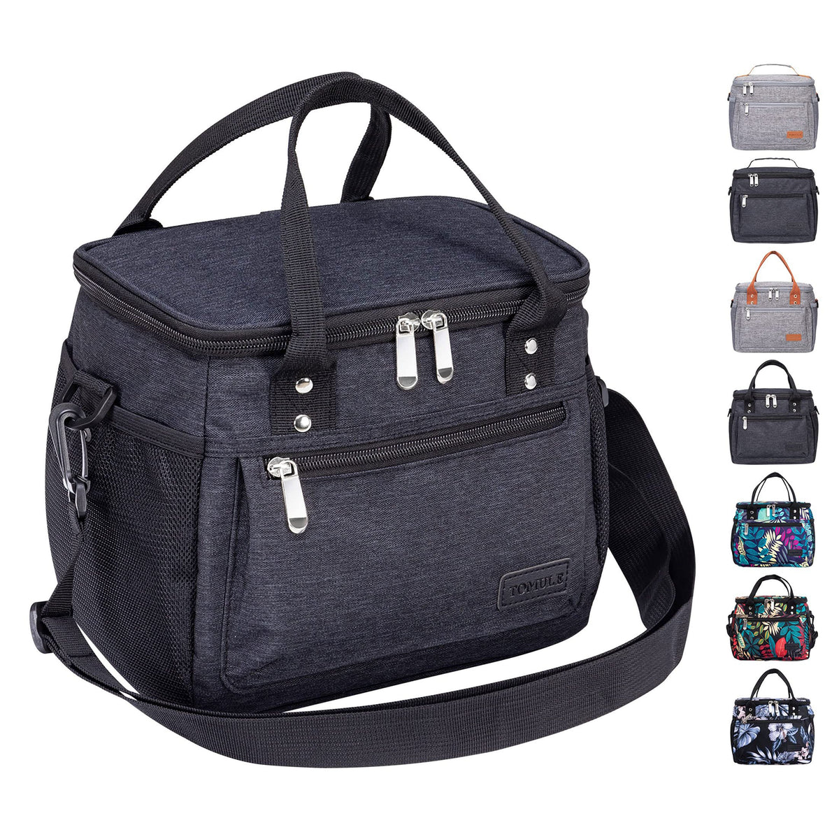 Insulated Lunch Bag for Work School Picnic Travel Beach Keeps Food Fresh