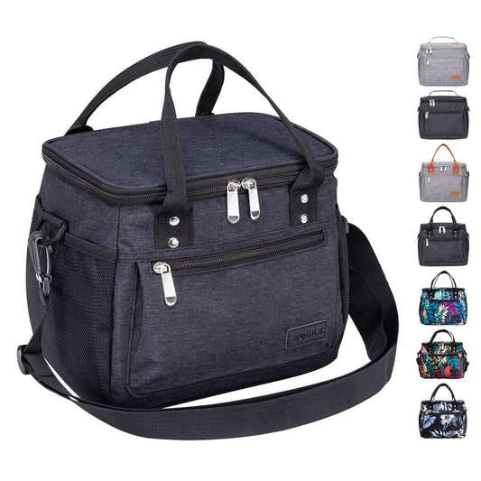 Insulated Lunch Bag for Work School Picnic Travel Beach Keeps Food Fresh
