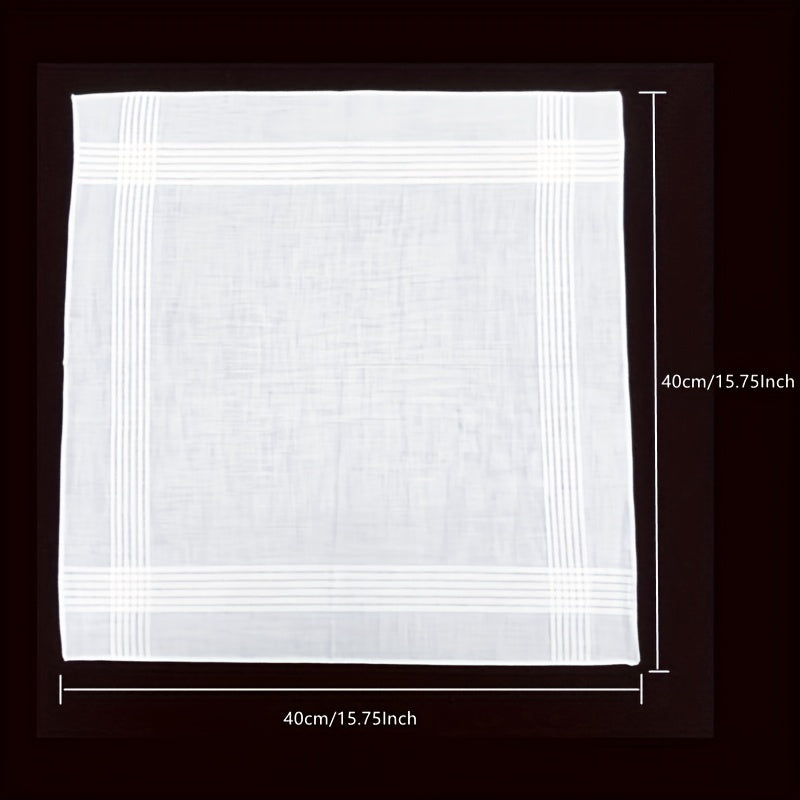 Classic Lightweight Men's Wedding Handkerchief
