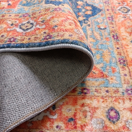High-End Persian Style Living Room Carpet - Retro Sofa Coffee Table Rug