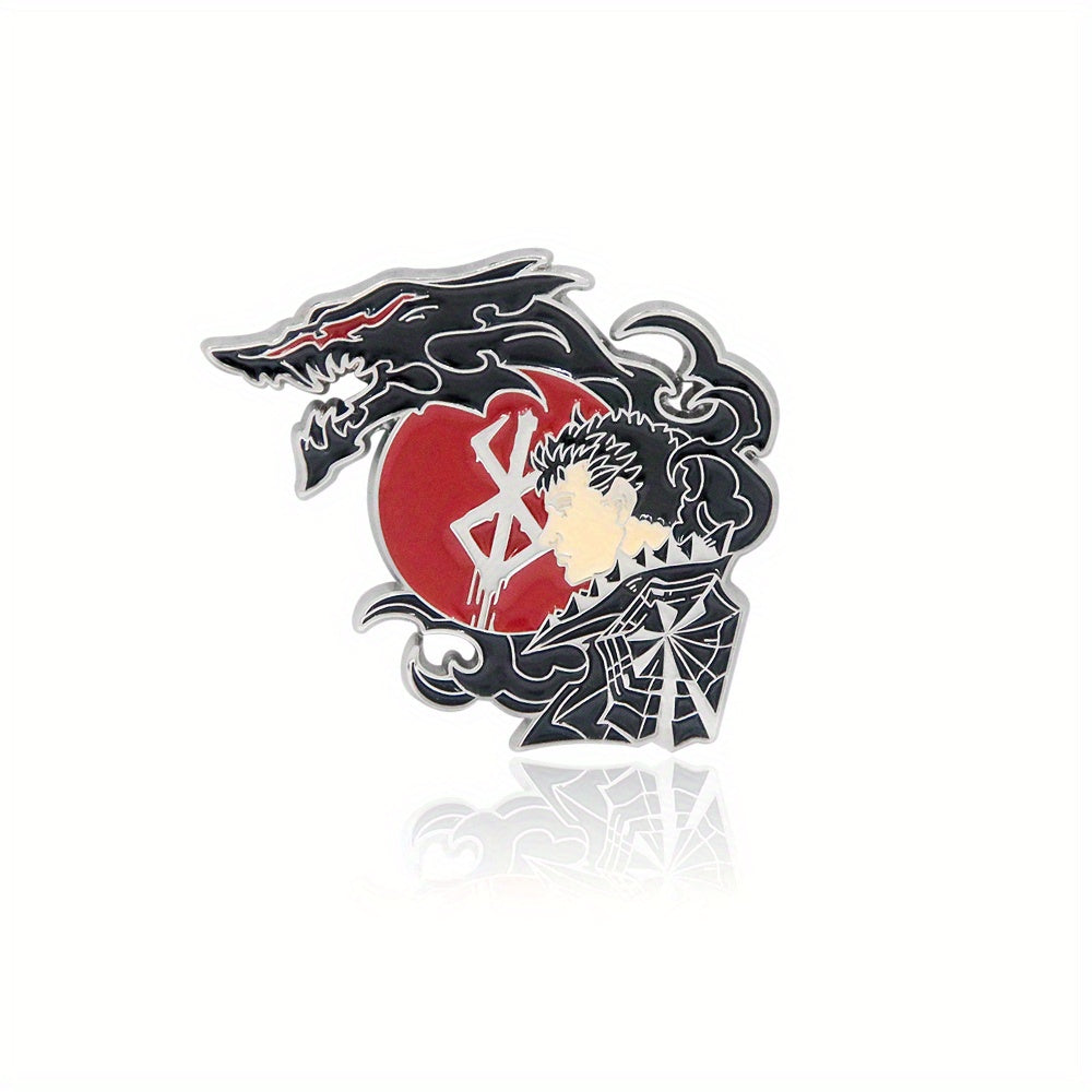 Warrior Brooch Anime Characters Badge Clothing And Bags Accessories
