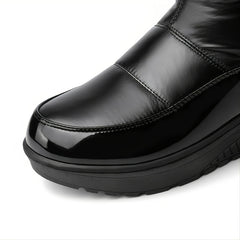 Bow Decor Thermal Lined Snow Boots Waterproof Non Slip Outdoor Warm