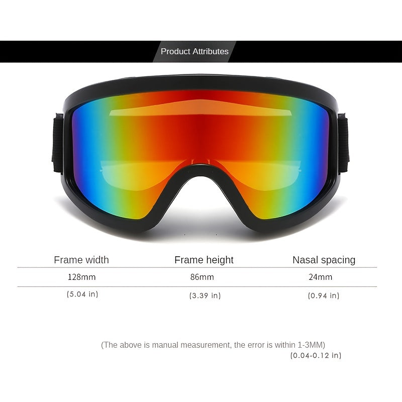 Men's Sports Glasses Cycling Motorcycle Goggles Ski Anti Glare Sunglasses
