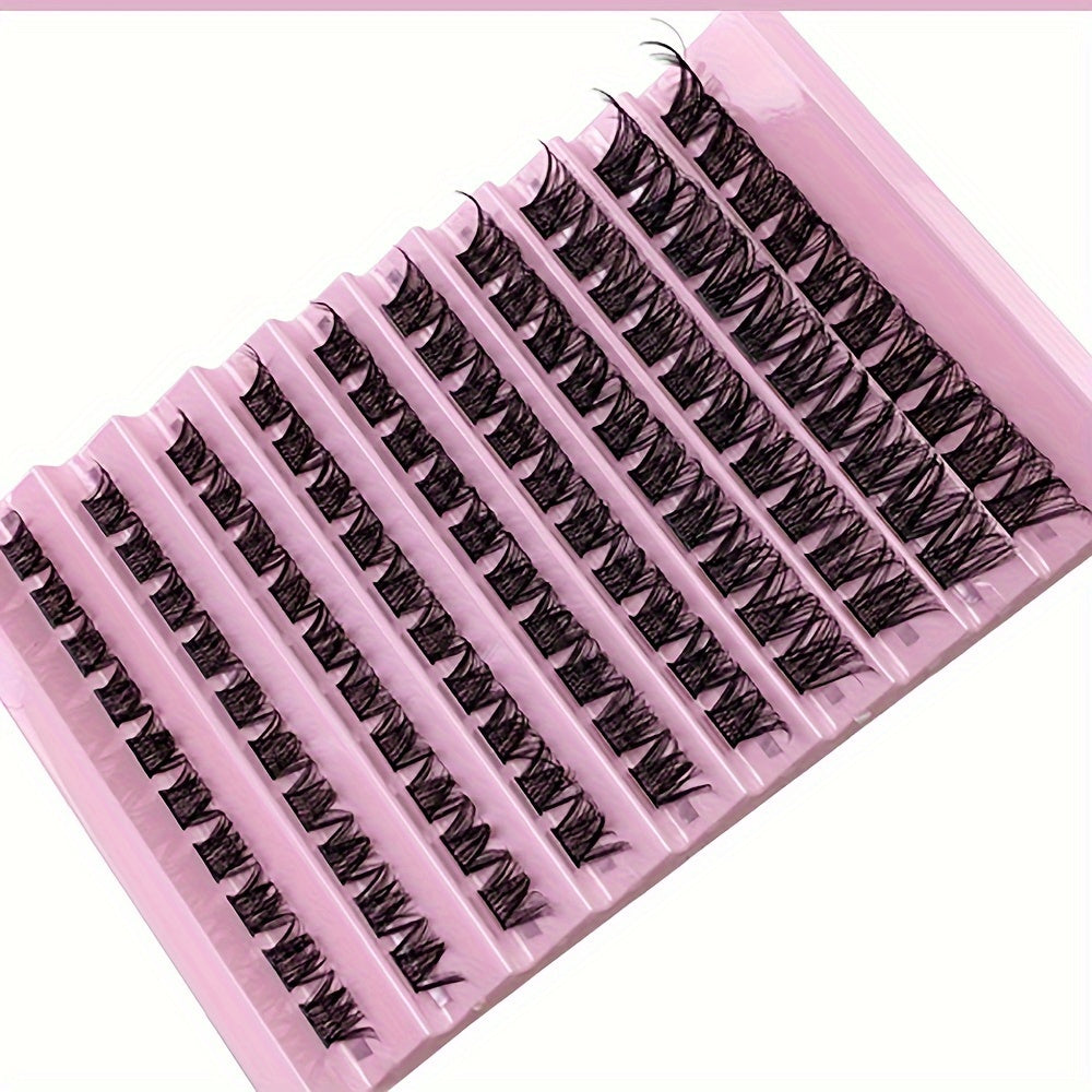 100pcs 8-16mm Mix D Curl Cluster Lashes Individual Lashes Lash Extensions