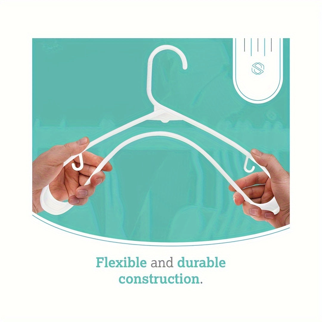 Plastic Coat Hanger for Closet Coats & Shirts