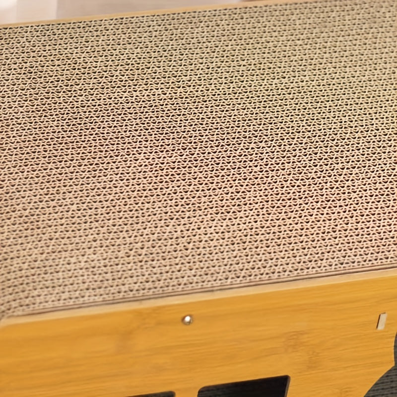 Interactive Cat Toy & Scratcher Bed Keeps Cat Entertained