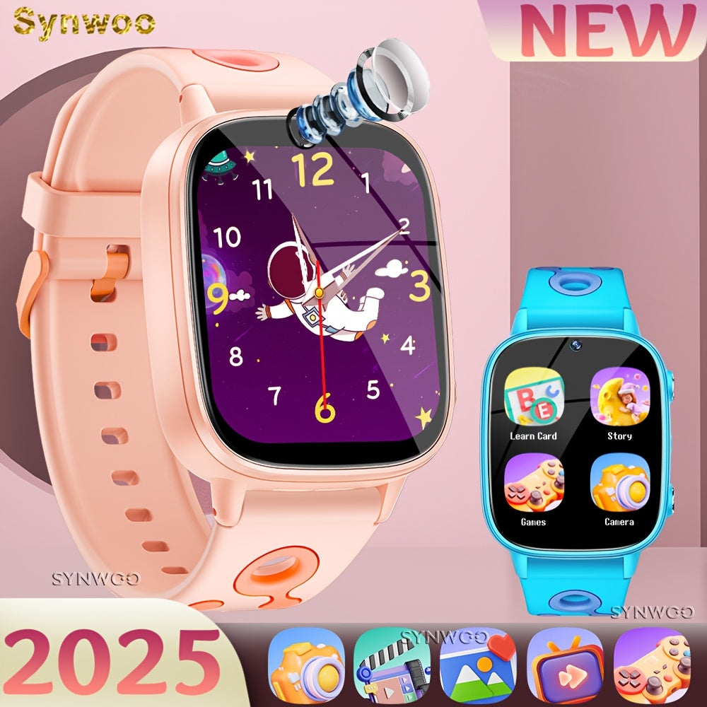 Synwoo Kids Smart Watch Full Touch Control 26 Games LED Flashlight Waterproof
