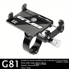 Aluminum Bike Phone Mount for Safe Riding