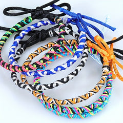 Colorful Boho Braided Bracelet for Summer Style and Birthday
