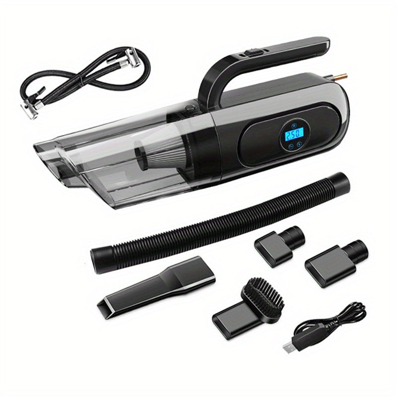 12V Car Vacuum Cleaner with Wireless Charging Function
