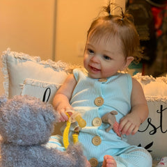 Hand Painted Baby Doll Soft Fabric Body - Perfect Gift for Kids