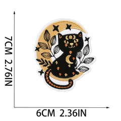 Halloween Embroidered Iron On Patches for Clothes Jackets Hats Bags Shoes