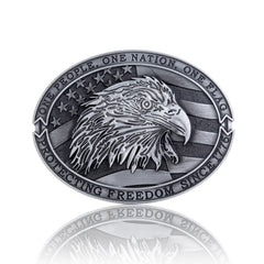 Western Cowboy Men's Eagle Belt Buckle