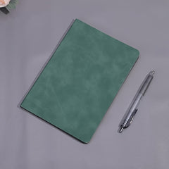 Portable A5 Soft Leather Notebook with 304 Pages Waterproof Cover