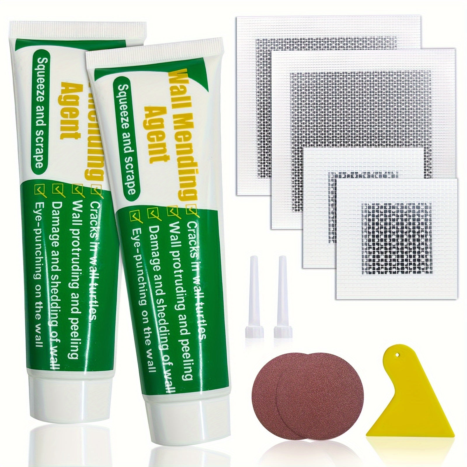 Wall Repair Agent Gypsum Board Repair Paste Scraper Sandpaper Filler
