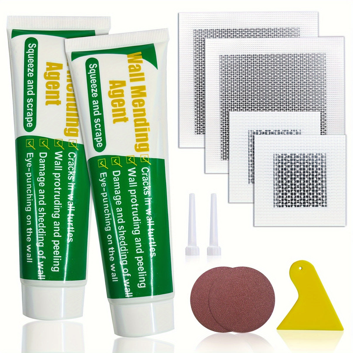 Wall Repair Agent Gypsum Board Repair Paste Scraper Sandpaper Filler