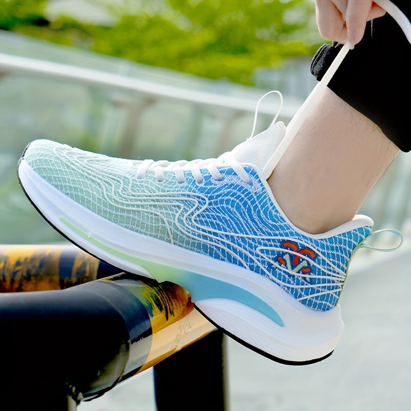 Shock Absorption Running Shoes Soft Sole Breathable Mesh Sneakers