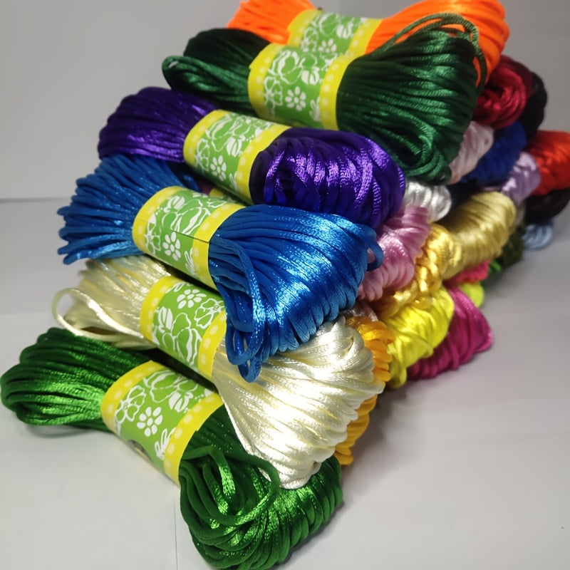 20 Meters 5MM Nylon Chinese Knotting Silky Cord Craft Beadi