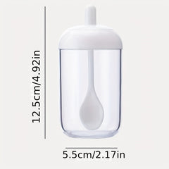 1pc Seasoning Jar Kitchen Spice Pot Plastic Seasoning Containers