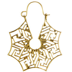 Spider Wed Dangle Earrings Bohemian Style Alloy Jewelry Female Gift