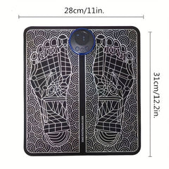 Portable Foot Massager Mat Intelligent Massage Pad Machine for Home Office