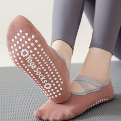 1Pair Yoga Socks Non-slip Sports Dance Socks
