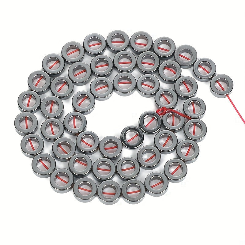 Hematite Round Natural Stone Beads 8-16mm DIY Jewelry Making Bracelet Necklace