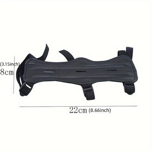 Adjustable Arm Guard with 3 Straps for Archery Training