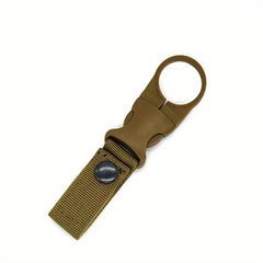 Tactical Nylon Water Bottle Hanging Clip Outdoor Camping Hiking Travel