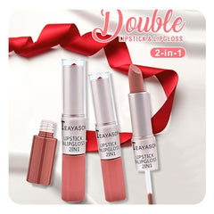 Long Lasting Nude Velvet Lipstick Matte Lip Gloss for Women