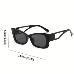 Cat Eye Sunglasses For Women Men Mod Anti Glare UV400