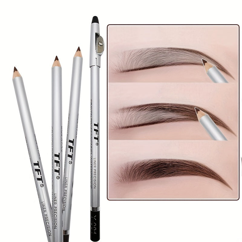 Waterproof Sweat Proof Eyebrow Pencil Long Lasting Makeup