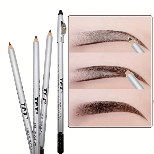 Waterproof Sweat Proof Eyebrow Pencil Long Lasting Makeup