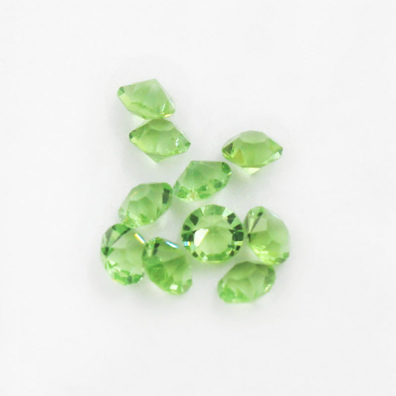 120 Pcs Birthstones Glass Crystal Jewelry Accessories
