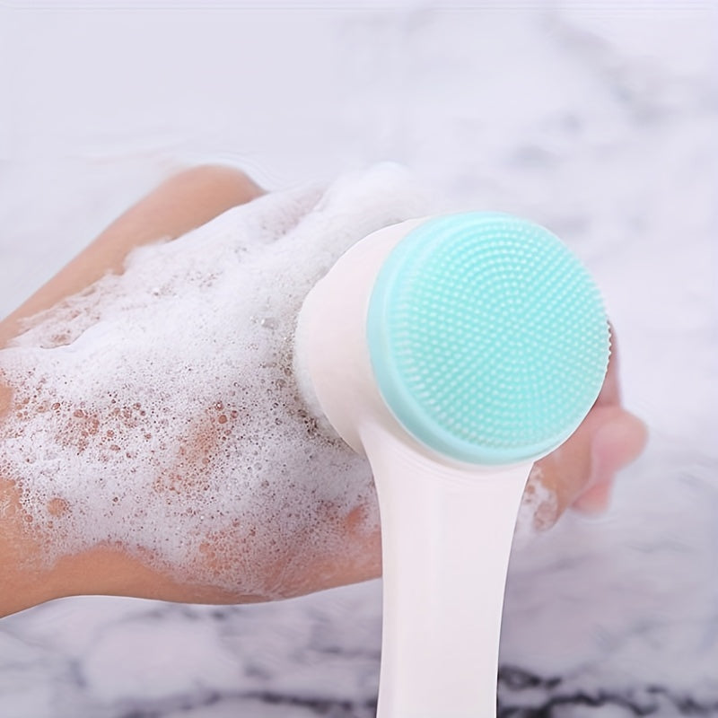 Facial Cleansing Brush Soft Bristle Exfoliator Makeup Skincare