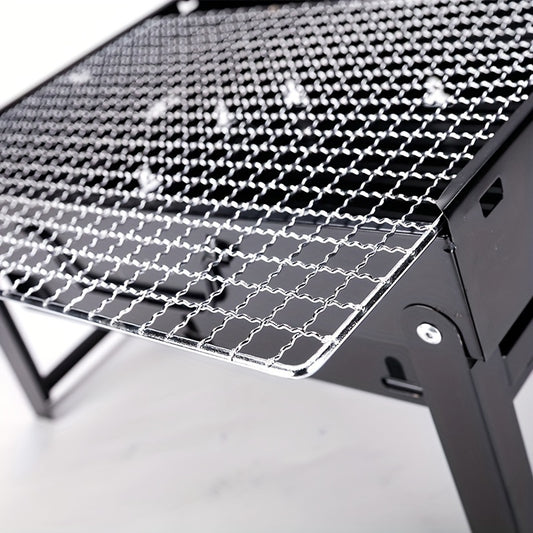 Gorworks Stainless Steel Portable Charcoal BBQ Grill - Outdoor & Indoor Use