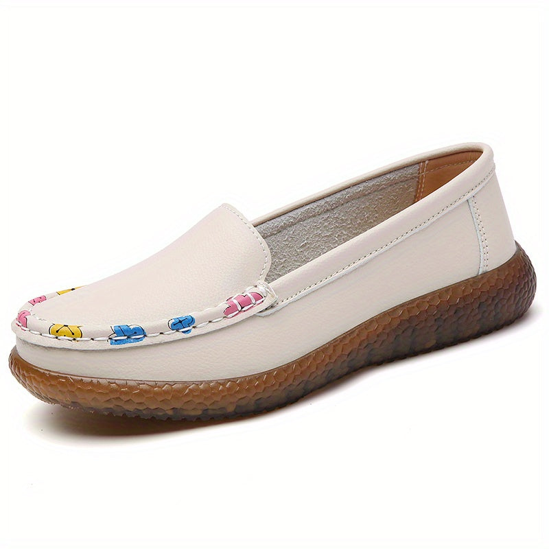 Women's Soft Sole Slip On Loafers Lightweight Walking Flats