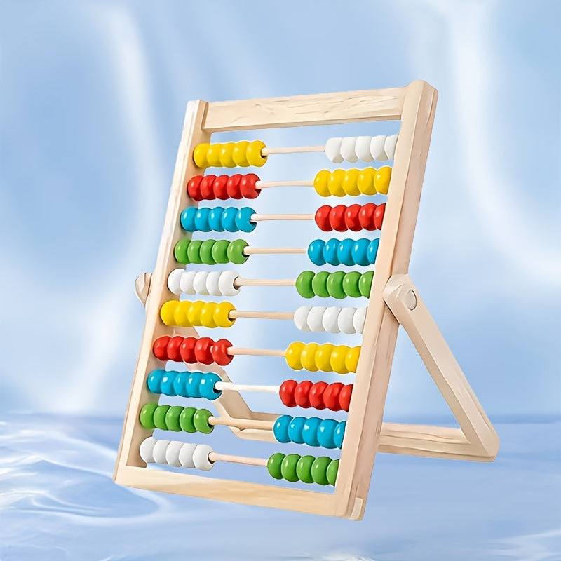 Wooden Abacus Stand for Learning Math