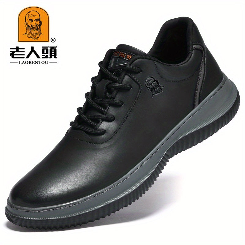 LAORENTOU Men's Low Top Lace Up Sneakers Retro Casual Walking Shoes