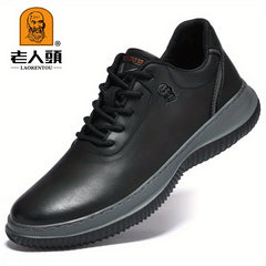 LAORENTOU Men's Low Top Lace Up Sneakers Retro Casual Walking Shoes