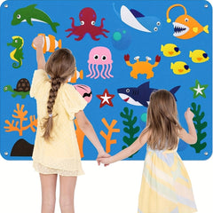 Ocean Animal Storytelling Flannel Toy Set