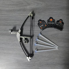 Mini Bow Decompression Toy with Suction Cup Arrow - Outdoor Entertainment