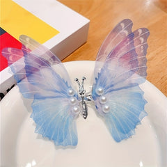 Baby Girls Butterfly Hair Clips Headwear Accessories For Party