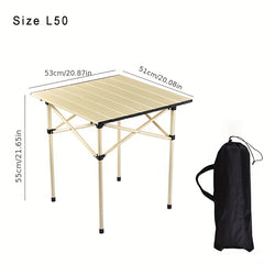 Portable Folding Camping Table for Outdoor BBQs & Picnics