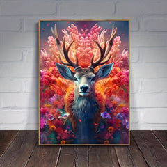 Deer Diamond Painting Kit - Full Drill Crystal Rhinestone Embroidery Art