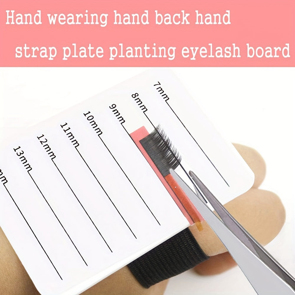 Lash Holder Eyelash Extension Hand Pallet Tray Tools With Adjustable Wrist Strap